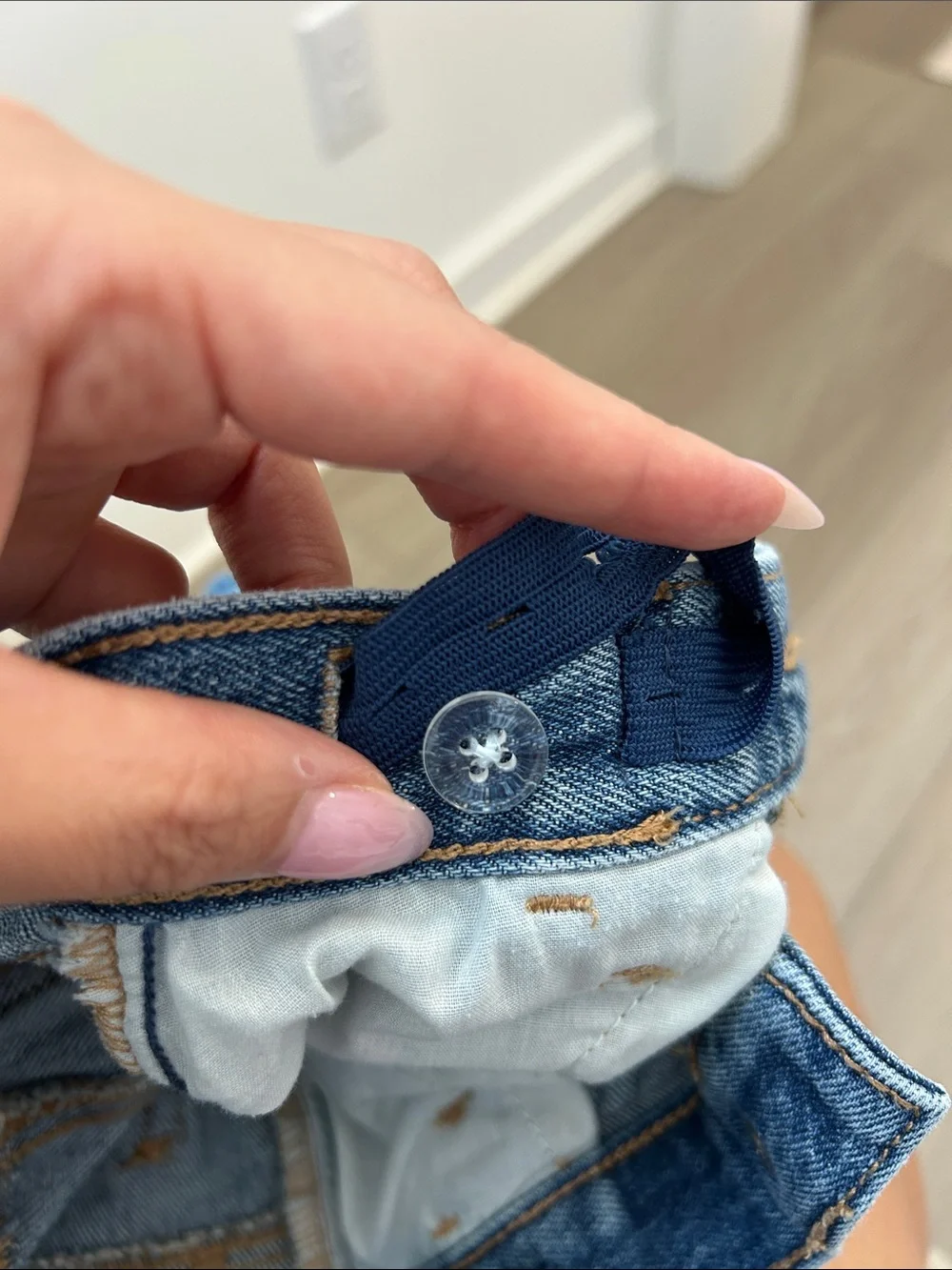 Old Navy Boys 4T Medium Blue Straight Jeans